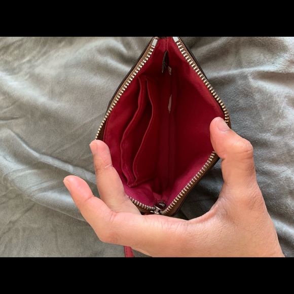 Coach, Beige and Pink Wristlet - Picture 7 of 7